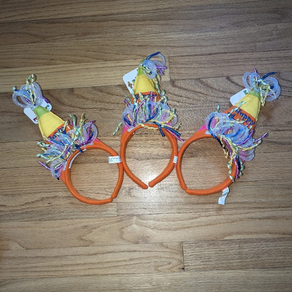Bundle of 3 Happy Birthday Headbands Hat The Great PretendEars